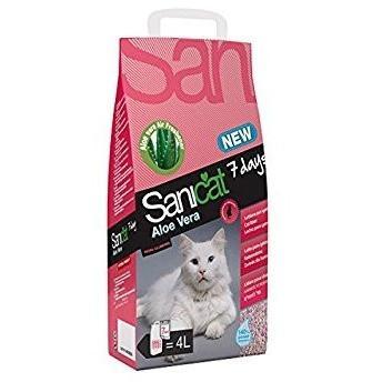 Sanicat-Aloe Vera 7 Days Cat Litter 4ltr