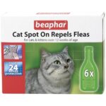 Cat Spot On Repels Fleas - 24 weeks protection