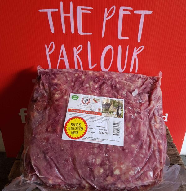 Approved Raw Plain Chicken Mince 5kg