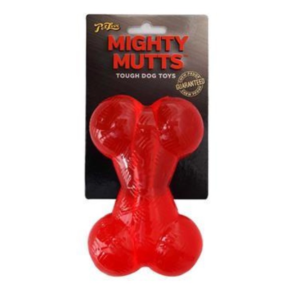 Mighty Mutts Rubber Bone Chew Toy, Dog Toys, Mighty Mutts, The Pet Parlour Terenure - The Pet Parlour Terenure Dublin