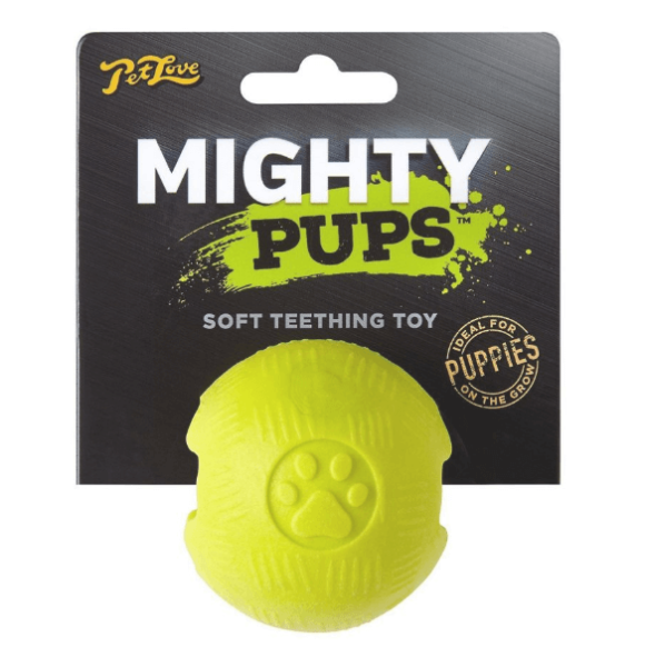 Mighty Pups Foam Rubber Ball Chew Toy, Dog Toys, Mighty Pups, The Pet Parlour Terenure - The Pet Parlour Terenure Dublin