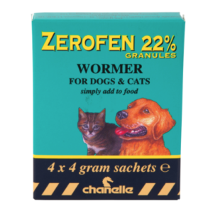 Zerofen 22% Granules for Dogs and Cats., Cat Hygiene, Chanelle, The Pet Parlour Terenure Dublin