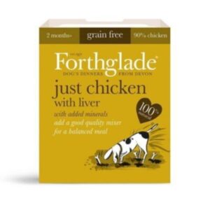 Forthglade Just 90% Chicken With Liver Natural Wet Dog Food