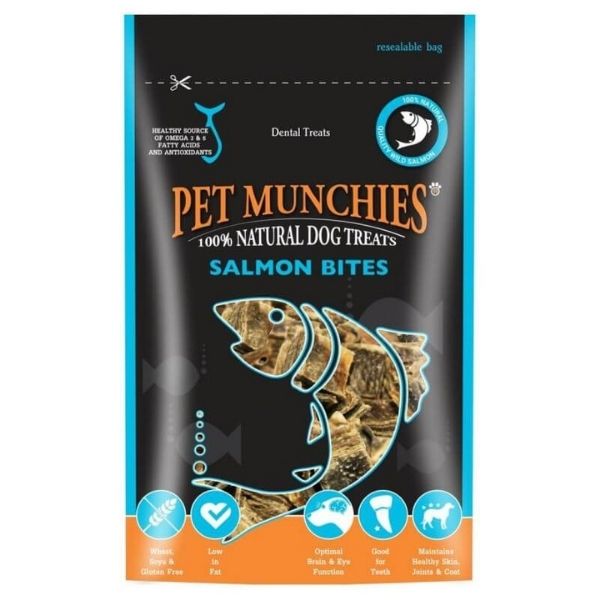Pet Munchies Salmon Bites from The Pet Parlour Dublin
