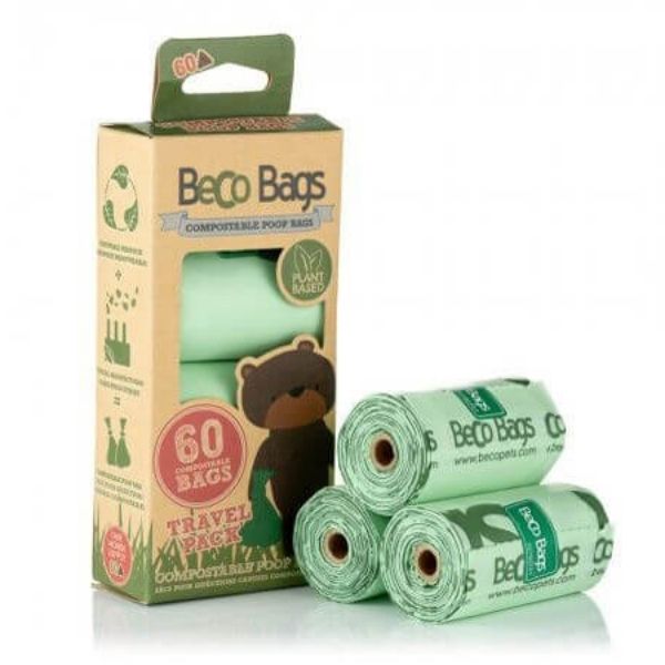 BECO 60 COMPOSTABLE POOP BAGS