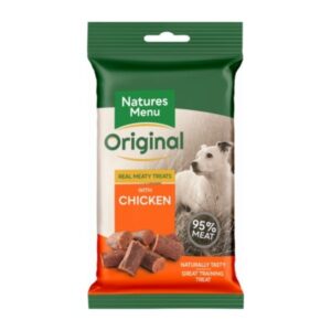 NATURES MENU CHICKEN training treats FOR DOGS.