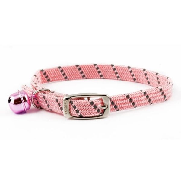 Ancol Reflective Softweave Cat Collar Pink From The Pet Parlour Dublin