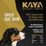Kaya Natural Treats Dried Doe Skin from The Pet Parlour Dublin