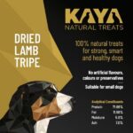 Kaya Natural Treats Dried Lamb Tripe from The Pet Parlour Dublin