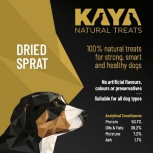 Kaya Natural Treats Dried Sprat from The Pet Parlour Dublin