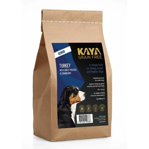 Kaya Grain Free Dog Food Senior Turkey The Pet Parlour Ireland