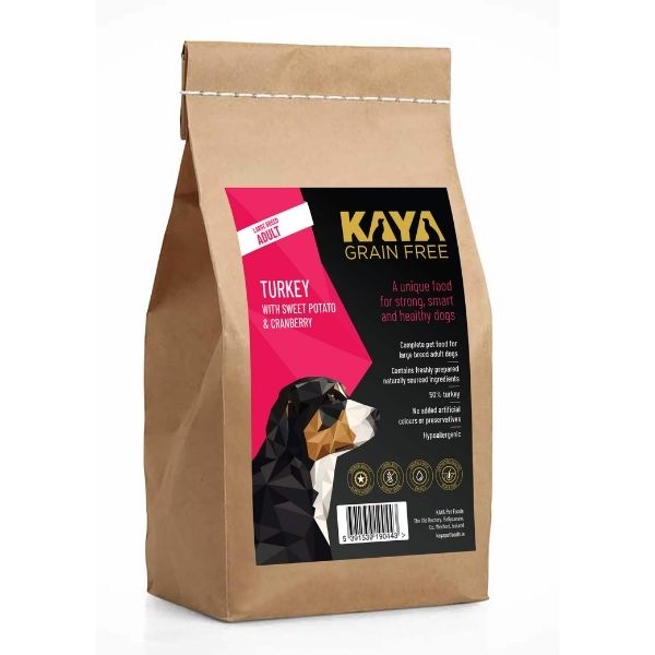 Kaya Grain Free Dog Food Large Breed Turkey The Pet Parlour Ireland