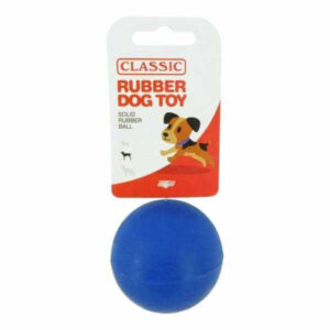 dog toy solid rubber ball