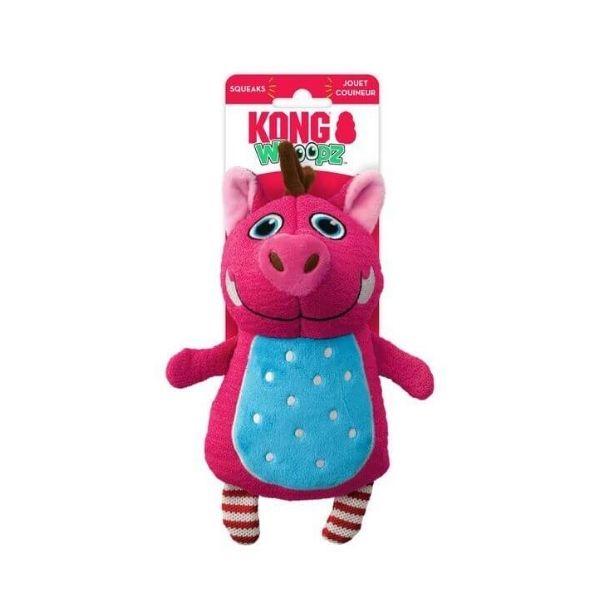 Kong Whoopz Warthog Soft Dog Toy - Small