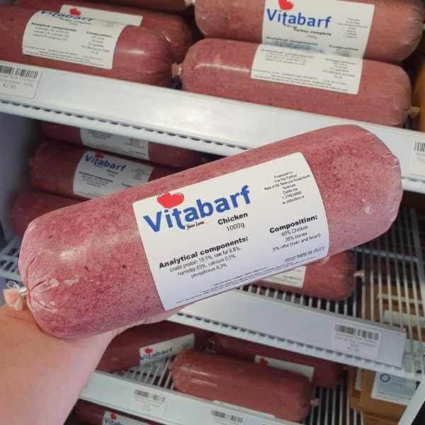 Vitabarf raw dog food Ireland