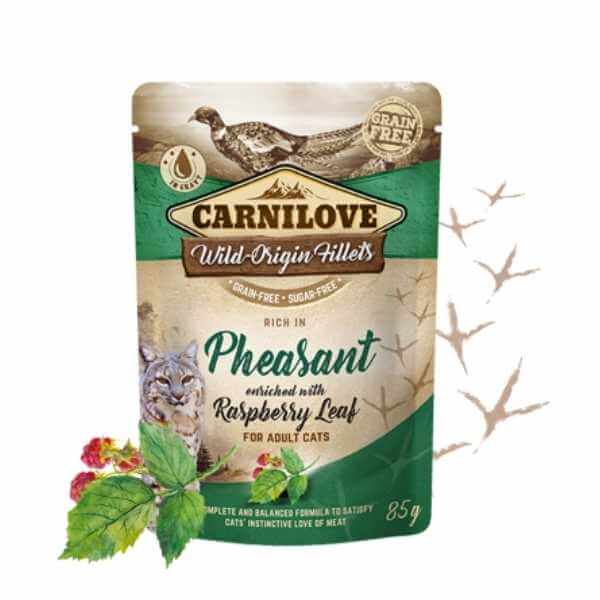 carnilove wet cat food with pheasant