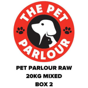 pet parlour raw dog food box