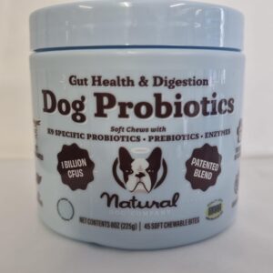 natural dog company super flora probiotic supplement