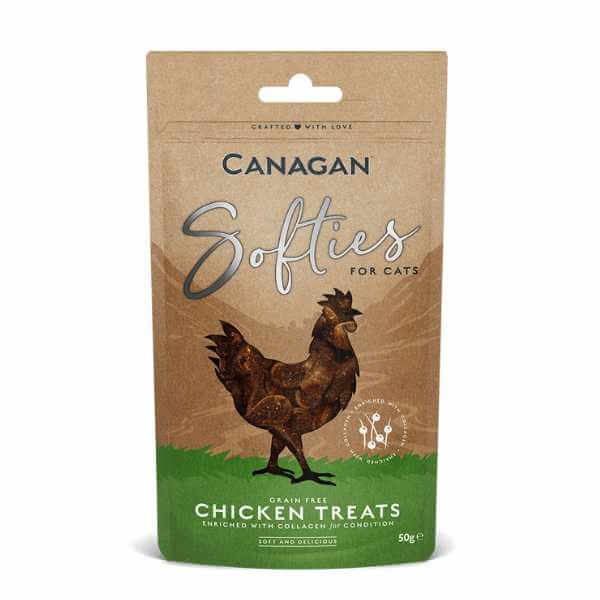 Canagan softies cat treats for cats with chicken