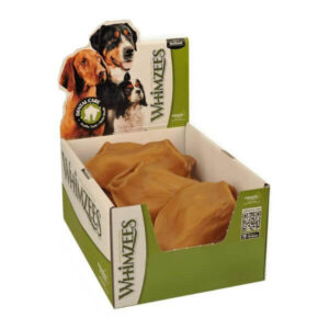 Whimzees veggie ear box treats for dogs