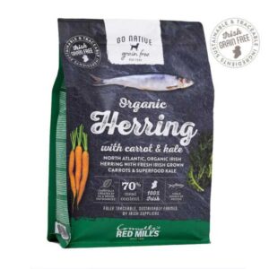 red mills go native organic herring with carrot & kale