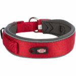 trixie extra wide padded dog collar red.jpg