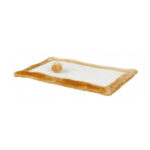 trixie scratching matt with plush border