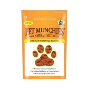 pet munchies chicken training treats