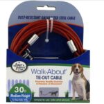 tie out cable for dogs < 20kg