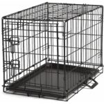 dog crate black wire 2 door