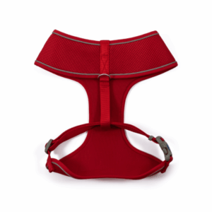 ancol viva comfort mesh harness red