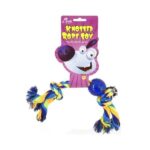 cheeko knotted rope ball toy 30cm