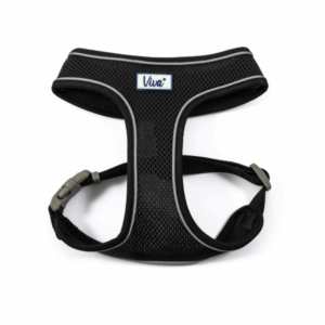 ancol viva comfort mesh harness black