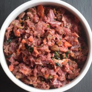 barkin bistro raw pork & vegetables