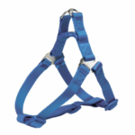 trixie premium one touch harness blue