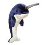 fluff & tuff blue narwhal