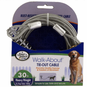 tie out cable for dogs > 20kg