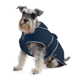 ancol stormguard dog coat navy