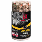 alpha spirit moist dog treat sticks