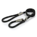 ancol viva reflective rope slip lead 1.5m