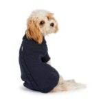 ancol cable knit jumper blue