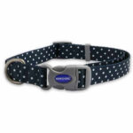 ancol soho polka dot dog collar