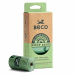 beco dog poo bags unscented 60