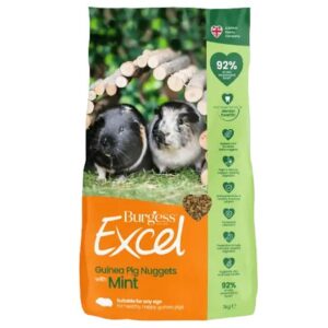 burgess excel guinea pig nuggets with mint