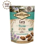 carnilove grain free dog treats carp