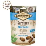 carnilove grain free dog treats sardines