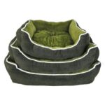 republic of pet slumber corduroy luxury dog bed green