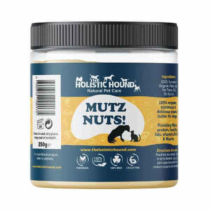 holistic hound mutz nuts organic peanut butter