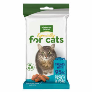 natures menu cat treats salmon & trout