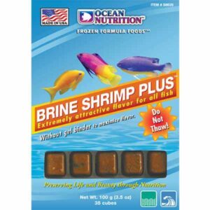 ocean nutrition frozen brine shrimp plus